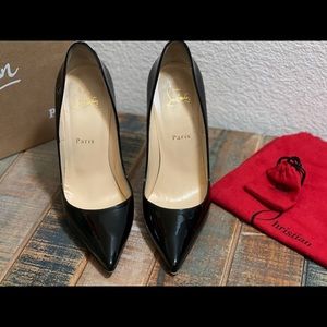 Christian Louboutin So Kate 120 Patent Black size 39